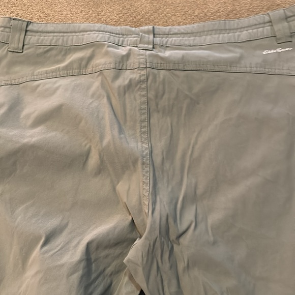 Eddie Bauer Green Nylon Hiking Cropped Pants Women’s Size 14 (TD) - Picture 6 of 7